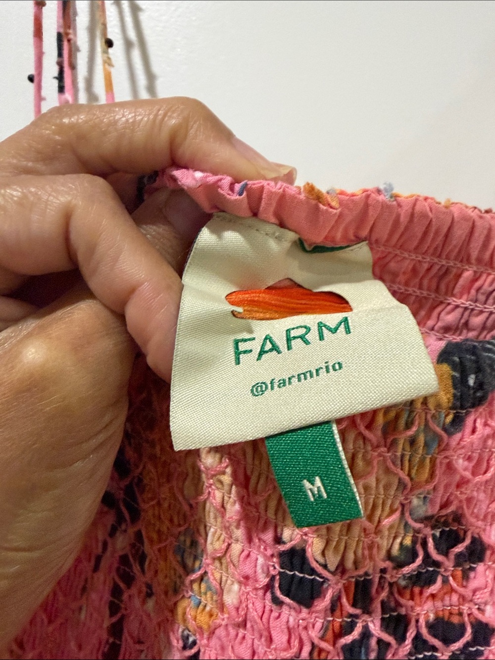 FARM Rio Pink Multicolor Tropical Midi Dress - Picture 2 of 4
